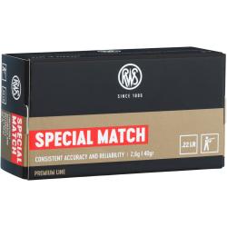 .22 Long Rifle, Special Match (Calibre: .22 lr.)