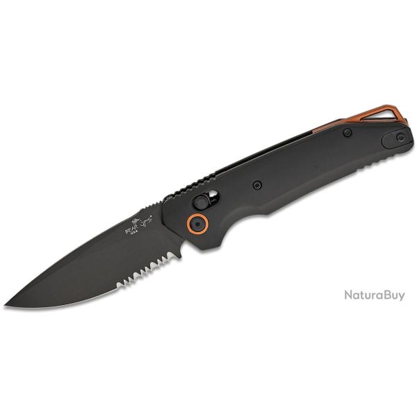 Couteau Automatique Bear OPS Katakt II Auto Lame Acier M390 Manche Alu SlideLock USA BCAC2100ALBKBSR