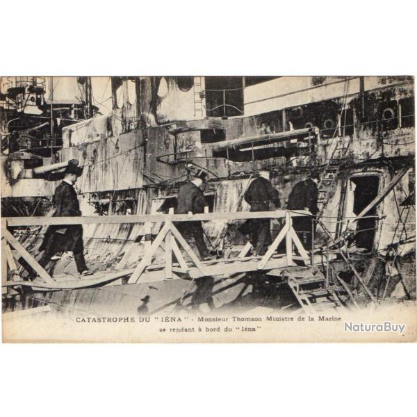 CPA -Marine Militaire Fran�aise - Catastrophe du "I�na" - Monsieur Thomson Ministre N�1567