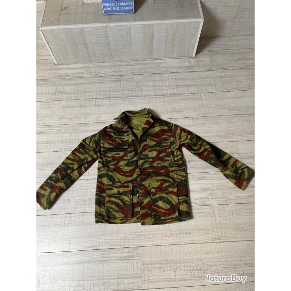 Veste camouflage ��l�zard�� TTA, TAP, Indochine, Alg�rie, chasse,commandos de chasse.