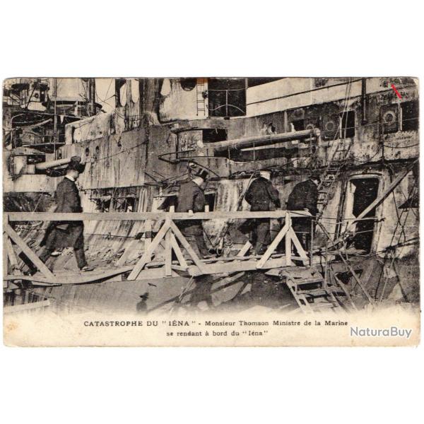 CPA -Marine Militaire Fran�aise - Catastrophe du "I�na" - Monsieur Thomson Ministre N�1563
