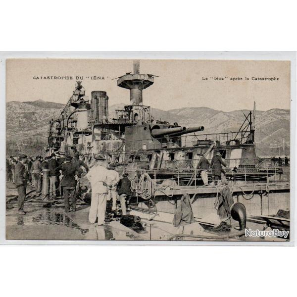 CPA-Marine Militaire Fran�aise -Catastrophe du "I�na"- Le I�na apr�s la catastrophe N�1185