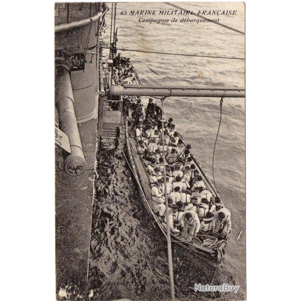 CPA - Marine Militaire Fran�aise - Compagne de d�barquement N�1182