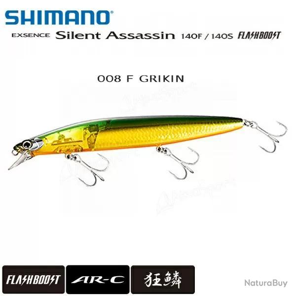 Poisson Nageur Shimano Exsence Silent Assassin Flash Boost 140S 008