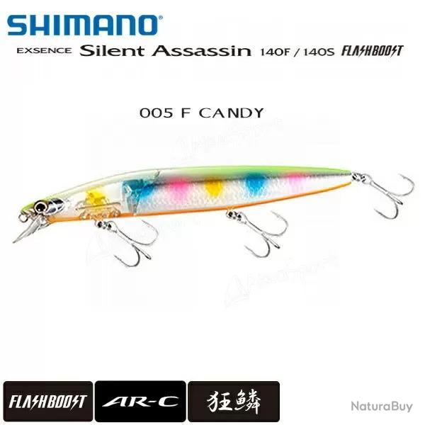 Poisson Nageur Shimano Exsence Silent Assassin Flash Boost 140F 005