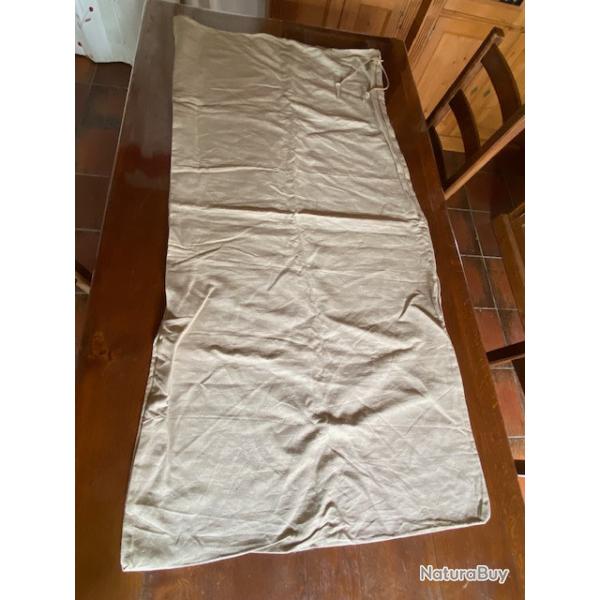 HOUSSE A MATELAS EN LIN POUR LIT PICOT - ARMEE FRANCAISE