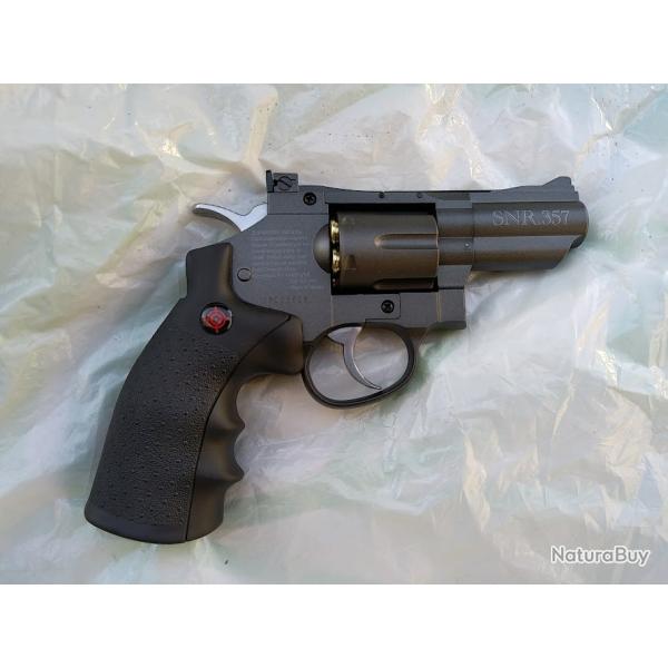 Revolver SNR 357 CO2 Full Metal Crosman .177