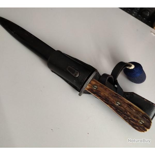 Couteau de chasse de Forestier de la Luftwaffe *Waffen Loesche*  =