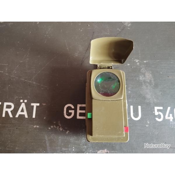 Lampe de poche de signalisation ancienne