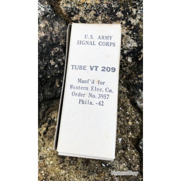 1 Tubes , lampe radio us signal corps ww2 date 1942 western electric company vt-209