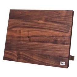 Kai DM-0806 Porte-couteaux Noyer pour 6-8 couteaux magn&eacute;tique