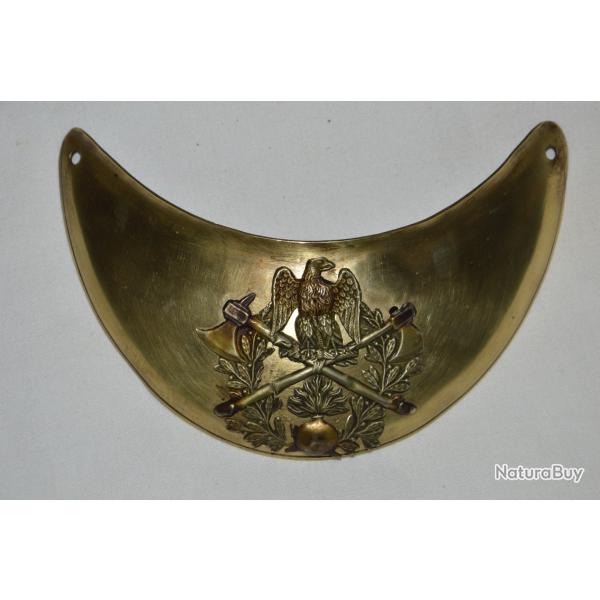 HAUSSE COL OFFICIER SAPEUR POMPIER-SECOND EMPIRE NAPOLEON III -GUERRE 1870/1871