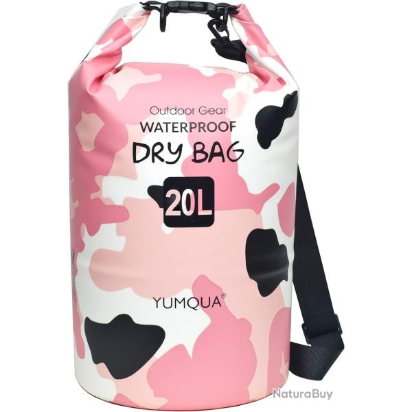 Sac �tanche 20L Flottant Imperm�able Camping Navigation P�che Plong�e Rafting Cano� Kayak