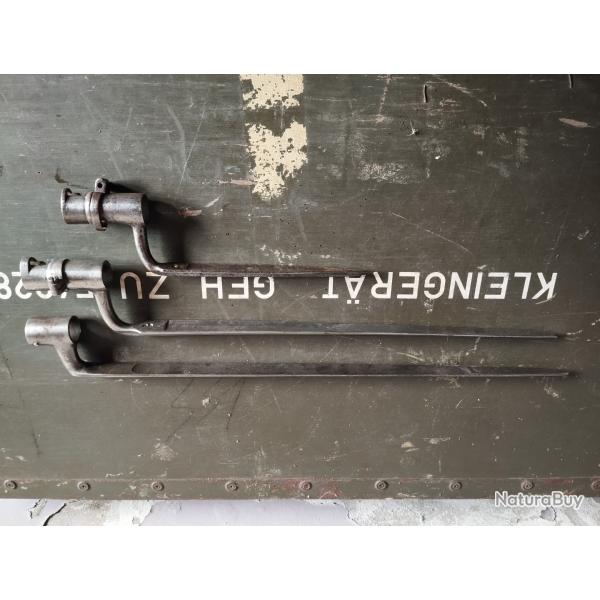 Ba�onnettes a douille