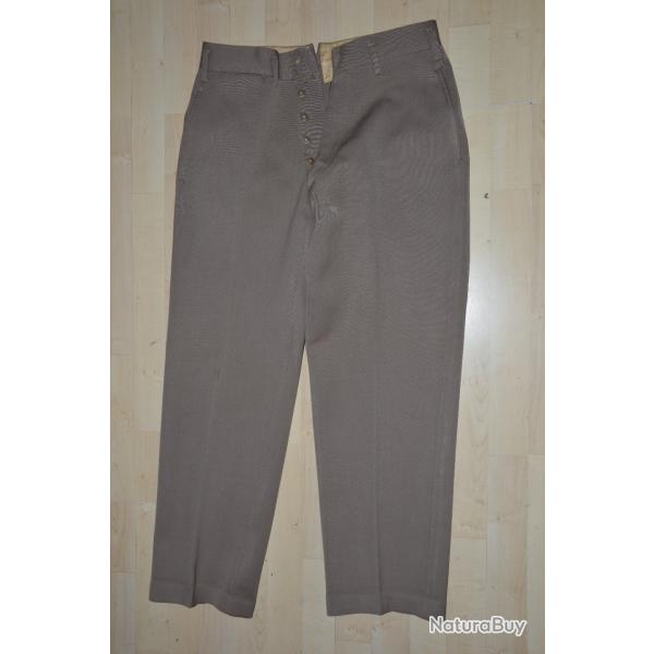 PANTALON AMERICAIN OFFICIER PINK-MATRICULE DEBARQUEMENT 1944-US TROUSERS 2�WW
