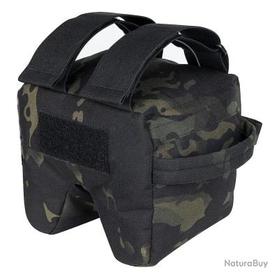 Twod Sacs de repos pour tir extérieur Sacs de tir sportif cible Support de banc de tir avant et arrière Support de sac de sable pour supports de tir au pistolet et