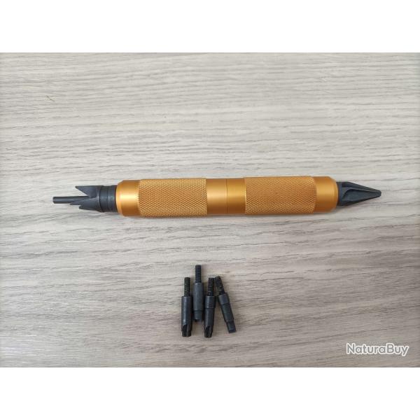 Outil Pr�paration Douilles Chanfrein et Ebavureur Case Prep Multi outils Manuel