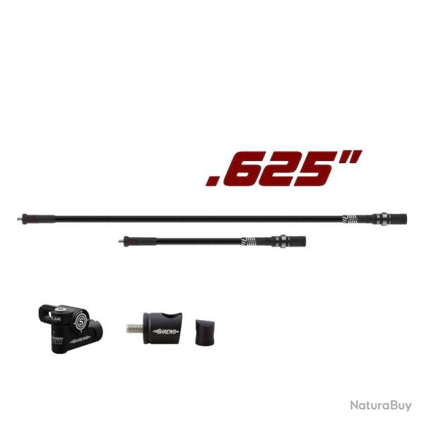 Stabilisation Complete Shrewd IndX - 28 Pouces / 15 pouces / 0 degres