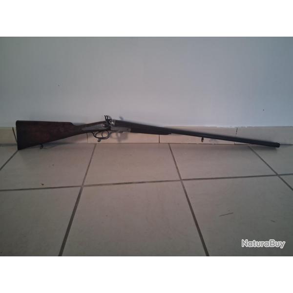 Fusil cal 17 juxtapos a broche ext
