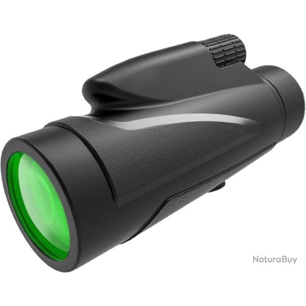 Monoculaire 12x50 HD avec support de t�l�phone  et tr�pied - Livraison rapide
