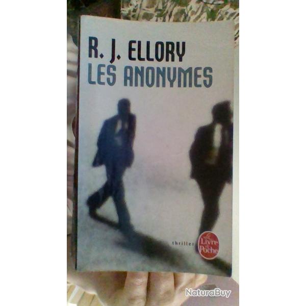 Les anonymes par R.J Ellory - Le livre de poche -