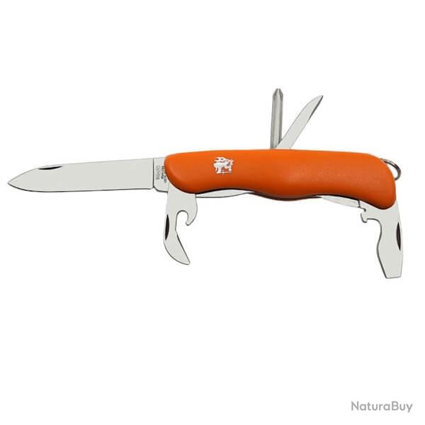 M115NH5BKOR Couteau pliant multifonctions Mikov orange avec tournevis