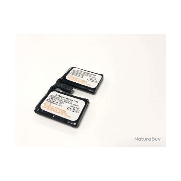 2 batteries pour gants chauffants SANCY