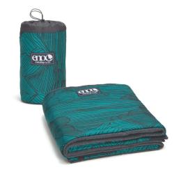 FIELDDAY Couverture doubl&Egrave;e polaire ultra-douce finition d&Egrave;perlante - verte