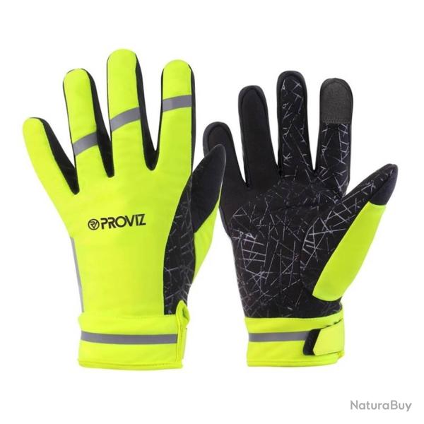 GANTS Gants v�lo jaune fluo