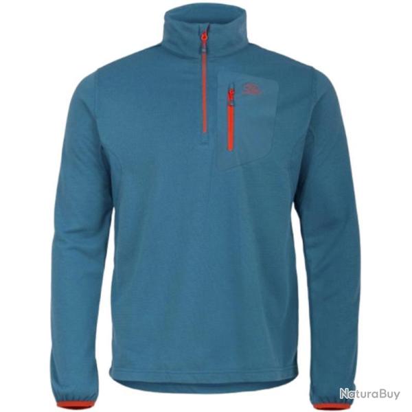 Hirta polaire acier bleu large