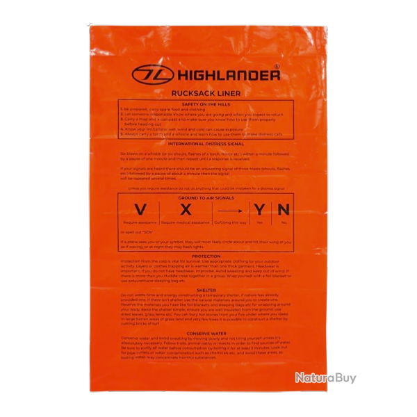 RUCKSACK LINER Doublure de sac  dos