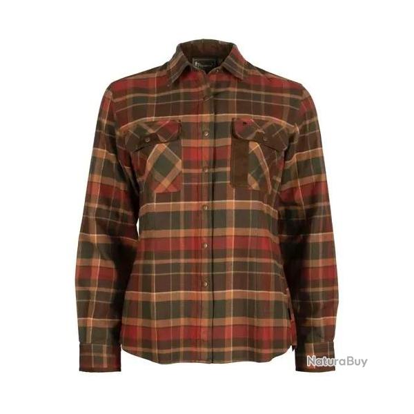 Chemise Exclusive Pinewood Prestwick Femme Terracotta