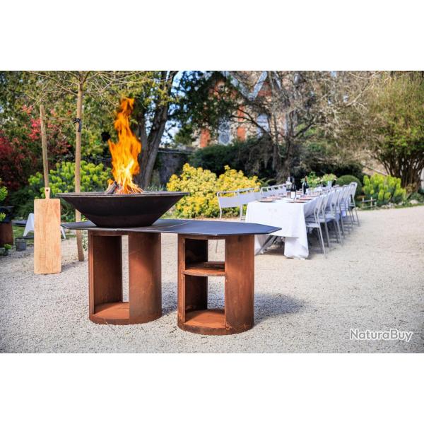 Gf ! Rallonge Pour Brasero plancha � bois Random FireBall