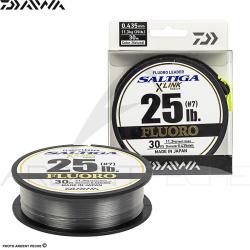 Fils fluorocarbone DAIWA Saltiga X Link &Oslash; 0.37mm