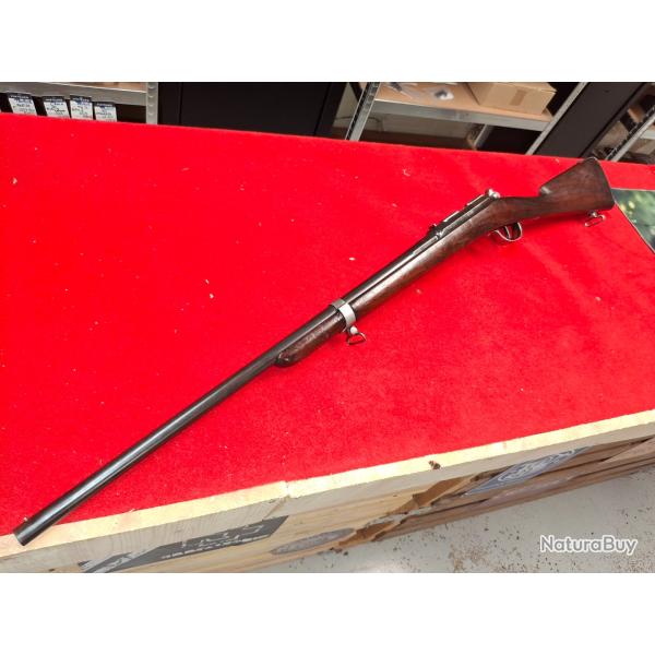 CARABINE GRAS (RESTAUREE) MLE 1874 MODIFIEE 80 CAL.28/70 / MANUFACTURE D'ARME DE TULLE