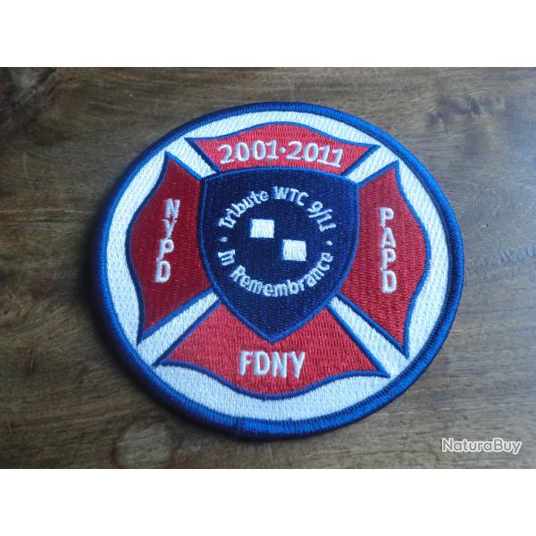patch tribute WTC 9/11  FDNY
