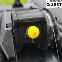 Largue Zig Bait Boat Pod pour Deeper Quest Black