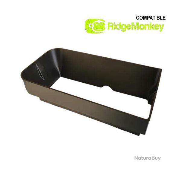 Rehausseur de Bac Bait Boat Pod pour Ridge Monkey Hunter Black