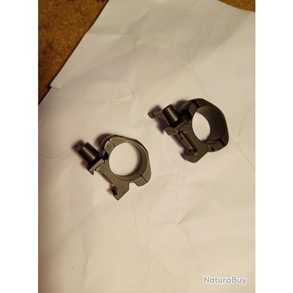 Colliers de lunette acier