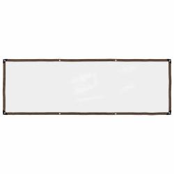 B&acirc;che transparente avec oeillets 1x3 m poly&eacute;thyl&egrave;ne