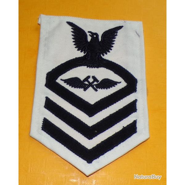 ARMEE AMERICAINE U.S : TISSU� DE L' U.S NAVY , CHARPENTIER , BON ETAT VOIR PHOTOS� . POUR TOUT RENSE