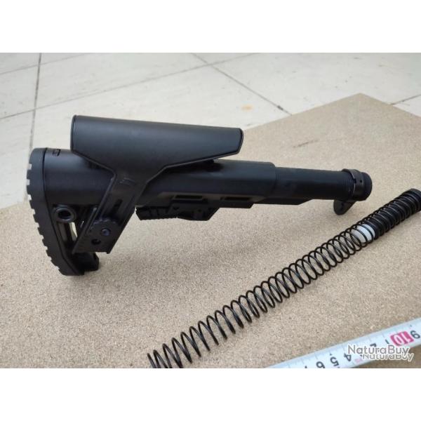 Crosse tactique ambidextre mil-spec GL-Core de type FAB Defense , avec kit tube PROMO