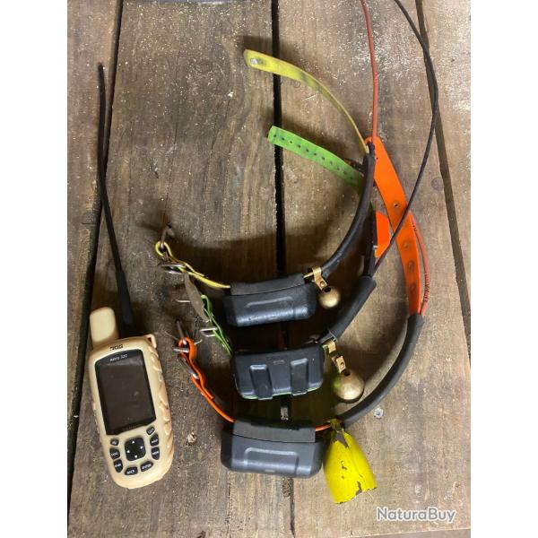 Collier gps garmin dc 40 dc 50+astro 320+antenne de toit