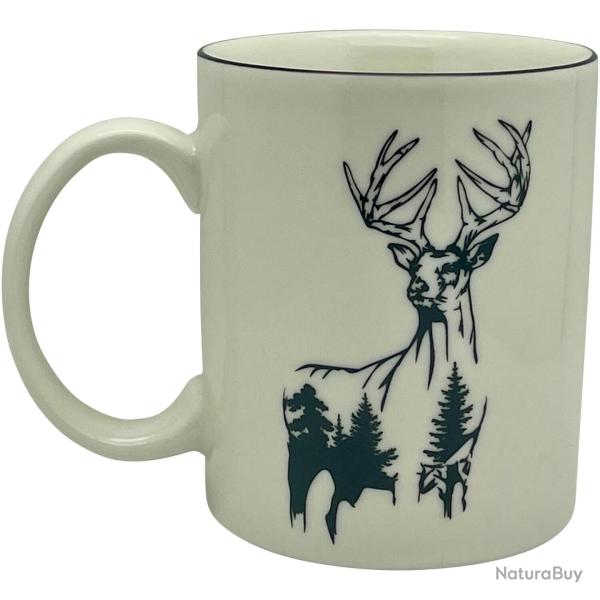 Tasse motif chasse (Mod�le: Cerf)