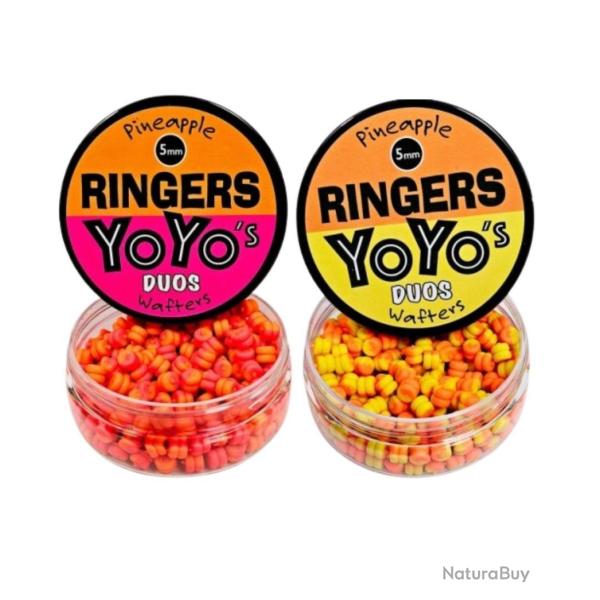 RINGERS MICRO WAFTERS PINEAPPLE YOYO'S 5MM RINGERS Jaune