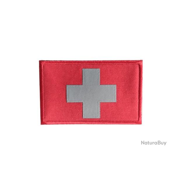 Patch m�dical - Croix Rouge - Velcro - Livraison gratuite