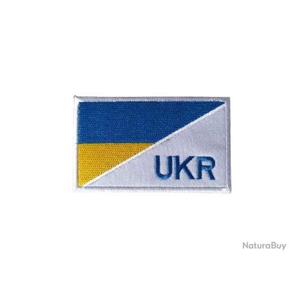 Patch Drapeau - Ukraine UKR - Velcro - Livraison gratuite