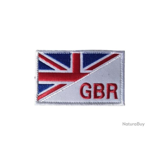 Patch Drapeau - Grande Bretagne GBR - Velcro - Livraison gratuite
