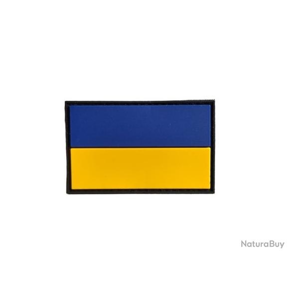 Patch Drapeau - Ukraine - PVC - Velcro - Livraison gratuite