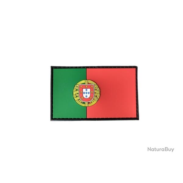 Patch Drapeau - Portugal - PVC - Velcro - Livraison gratuite